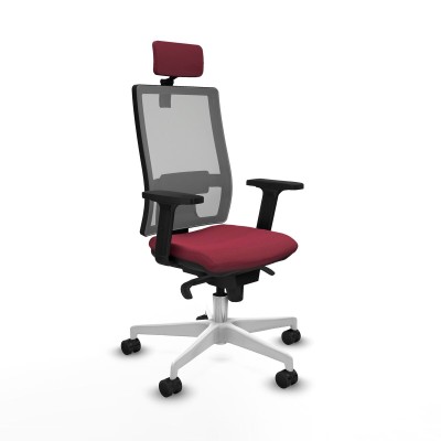 Office Chair Piqueras y Crespo 2D026N2 Maroon