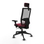 Chaise de Bureau Piqueras y Crespo 3D066G2 Bordeaux
