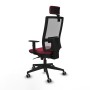 Chaise de Bureau Piqueras y Crespo 1D066G2 Bordeaux