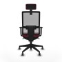 Chaise de Bureau Piqueras y Crespo 1D066G2 Bordeaux