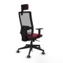 Chaise de Bureau Piqueras y Crespo 1D066G2 Bordeaux