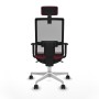 Chaise de Bureau Piqueras y Crespo 1D026N2 Bordeaux