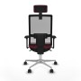 Chaise de Bureau Piqueras y Crespo 3D086N2 Bordeaux