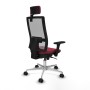 Chaise de Bureau Piqueras y Crespo 3D086N2 Bordeaux