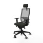 Chaise de Bureau Piqueras y Crespo 1D066G2 Noir