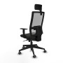 Chaise de Bureau Piqueras y Crespo 1D066G2 Noir