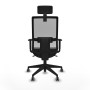 Chaise de Bureau Piqueras y Crespo 1D066G2 Noir