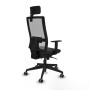 Chaise de Bureau Piqueras y Crespo 1D066G2 Noir