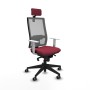 Chaise de Bureau Piqueras y Crespo 4B066G2 Bordeaux