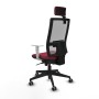 Chaise de Bureau Piqueras y Crespo 4B066G2 Bordeaux