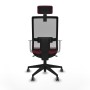 Chaise de Bureau Piqueras y Crespo 4B066G2 Bordeaux