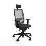 Chaise de Bureau Piqueras y Crespo 1D066N2 Noir