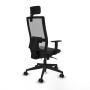 Chaise de Bureau Piqueras y Crespo 1D066N2 Noir