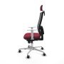 Chaise de Bureau Piqueras y Crespo 4B086G2 Bordeaux