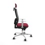 Chaise de Bureau Piqueras y Crespo 4B086G2 Bordeaux