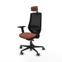 Office Chair Piqueras y Crespo D036G2W Brown Black