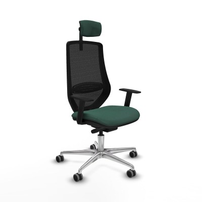 Chaise de Bureau Piqueras y Crespo D086G2W Vert