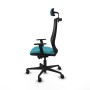 Chaise de Bureau Piqueras y Crespo D036N2H Turquoise