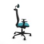 Chaise de Bureau Piqueras y Crespo D036N2H Turquoise