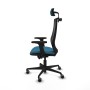 Chaise de Bureau Piqueras y Crespo D036G2H Noir Vert pétrole