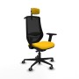 Chaise de Bureau Piqueras y Crespo D036G2H Jaune