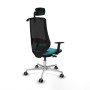Chaise de Bureau Piqueras y Crespo D086G2H Turquoise