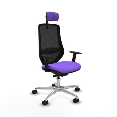 Chaise de Bureau Piqueras y Crespo D086N2W Lila
