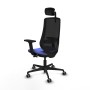 Chaise de Bureau Piqueras y Crespo D036G2W Bleu clair