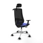 Chaise de Bureau Piqueras y Crespo D086N2H Bleu clair