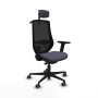 Chaise de Bureau Piqueras y Crespo D036G2H Gris foncé