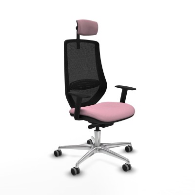 Chaise de Bureau Piqueras y Crespo D086G2W Rose