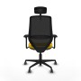 Chaise de Bureau Piqueras y Crespo D036G2W Jaune