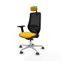 Chaise de Bureau Piqueras y Crespo D086G2W Jaune