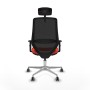 Chaise de Bureau Piqueras y Crespo D086G2H Orange Foncé