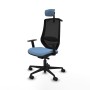 Chaise de Bureau Piqueras y Crespo D036N2H Bleu ciel