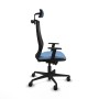 Chaise de Bureau Piqueras y Crespo D036N2H Bleu ciel