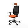 Chaise de Bureau Piqueras y Crespo D036N2W Orange