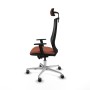 Chaise de Bureau Piqueras y Crespo D086G2W Marron Noir