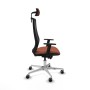 Chaise de Bureau Piqueras y Crespo D086G2W Marron Noir