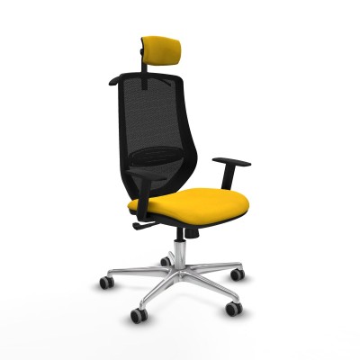 Chaise de Bureau Piqueras y Crespo D086G2H Jaune