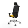 Chaise de Bureau Piqueras y Crespo D086G2H Jaune