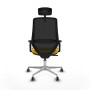 Chaise de Bureau Piqueras y Crespo D086G2H Jaune