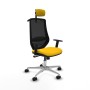 Chaise de Bureau Piqueras y Crespo D086N2H Jaune