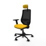 Chaise de Bureau Piqueras y Crespo D036N2W Jaune
