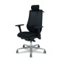 Chaise de Bureau Piqueras y Crespo R65GCRP Noir