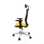 Chaise de Bureau Piqueras y Crespo D086N2W Jaune