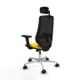 Chaise de Bureau Piqueras y Crespo D086N2W Jaune