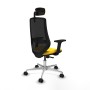 Chaise de Bureau Piqueras y Crespo D086N2W Jaune