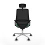 Office Chair Piqueras y Crespo D086N2W Emerald Green