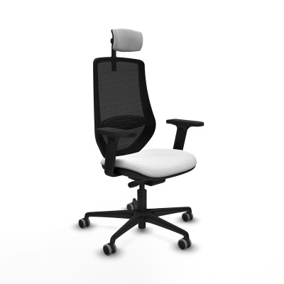 Chaise de Bureau Piqueras y Crespo D036G2W Blanc